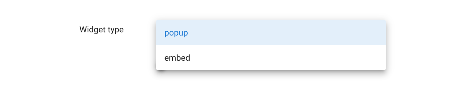 Embedable email signup form